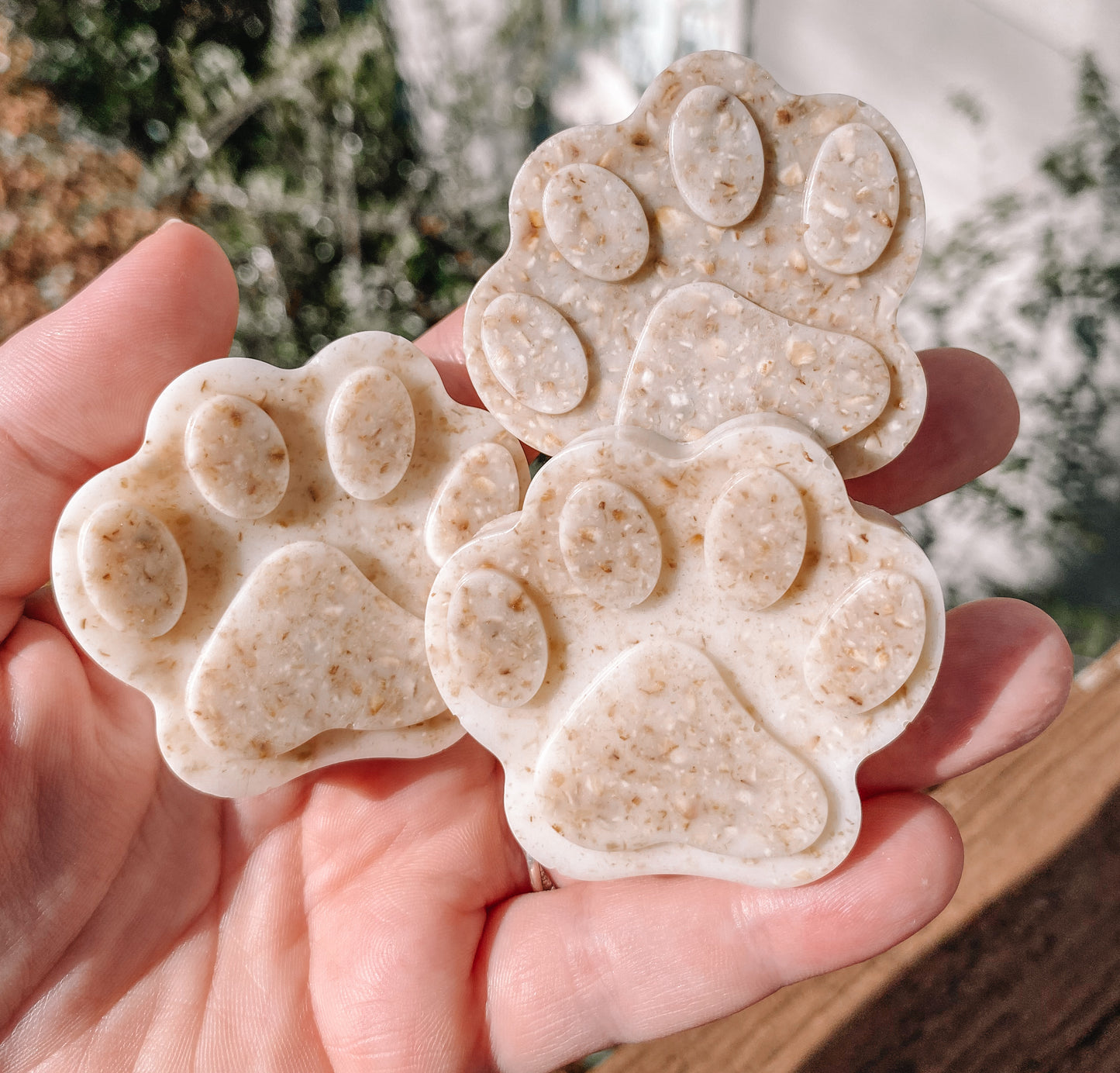 Oat pup wash bars